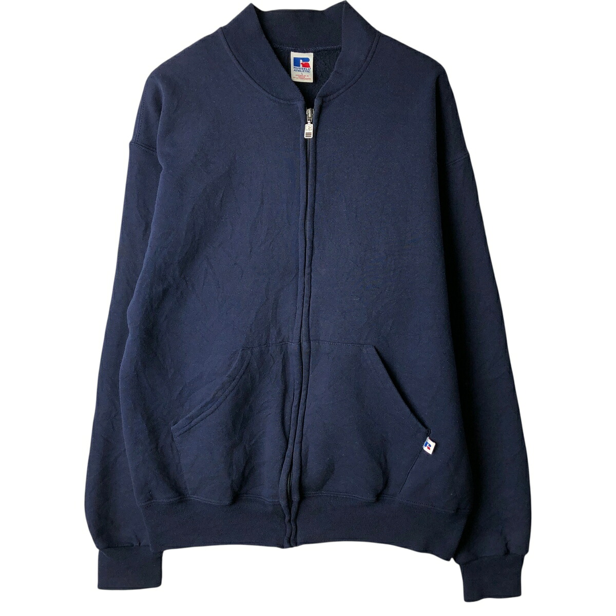 Russell/ラッセル ATHLETIC フルジップスウェットシャツ トレーナー