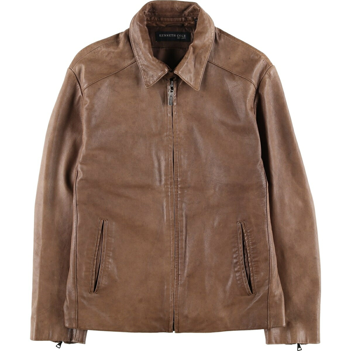Kenneth Cole/ケネスコール レザーブルゾン