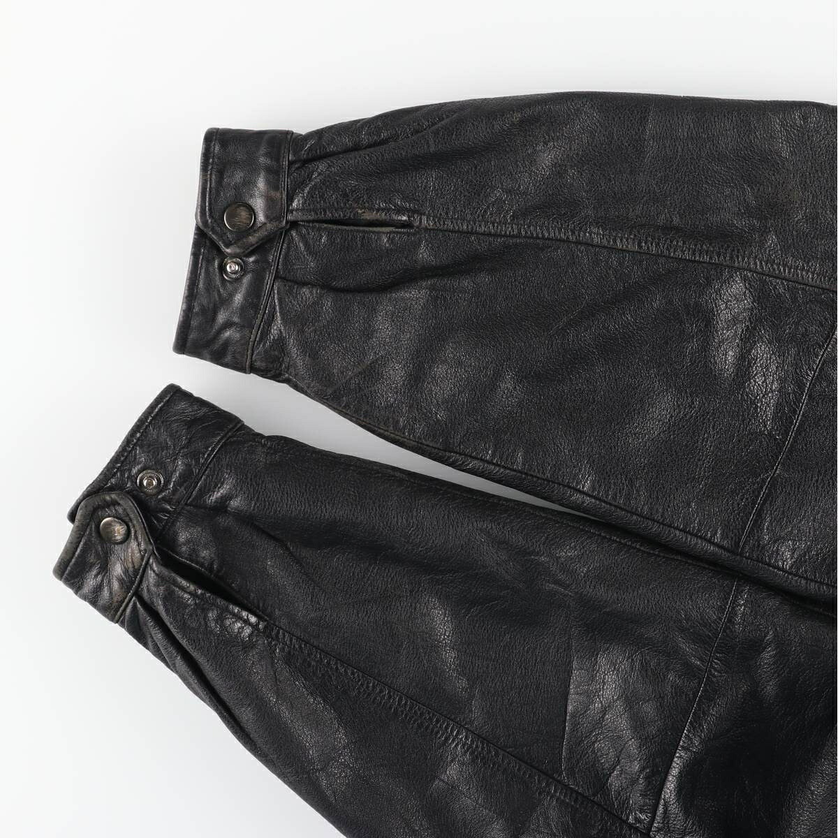CROFT&BARROW/クラフトアンドバロー スイングトップタイプ レザーブルゾン
