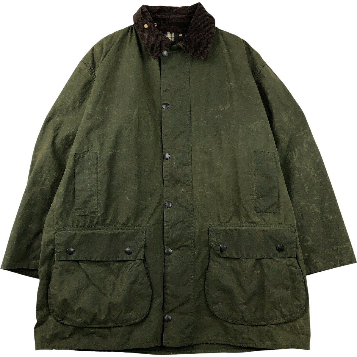 Barbour/バブアー BORDER ボーダー 旧3ワラント ワックスコットン オイルドジャケット