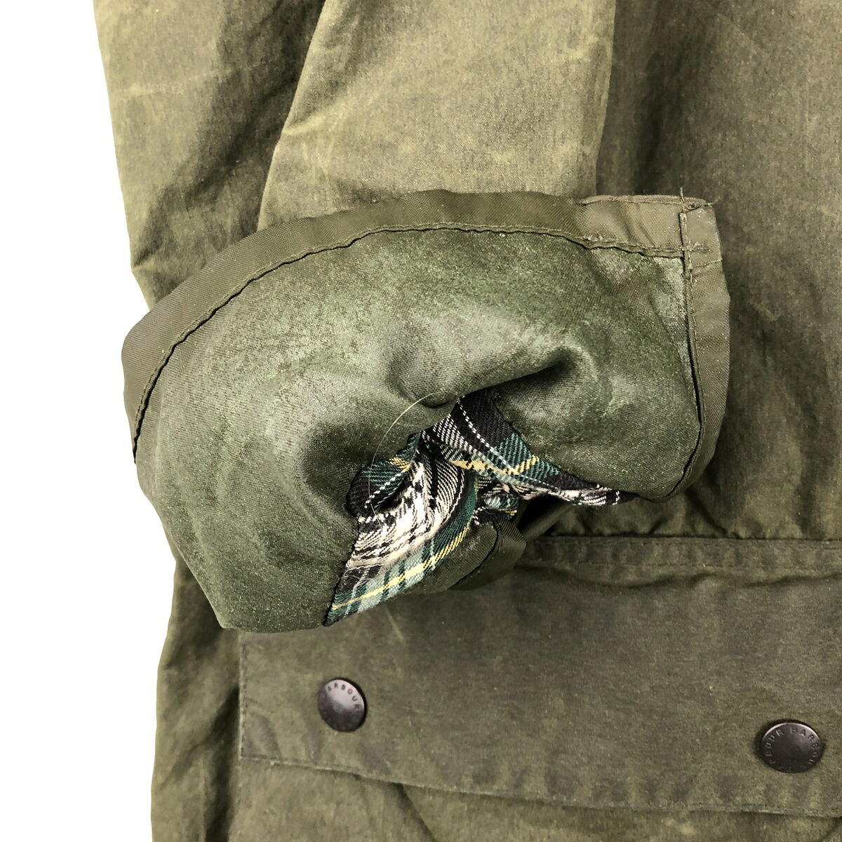 Barbour/バブアー BORDER ボーダー 旧3ワラント ワックスコットン オイルドジャケット