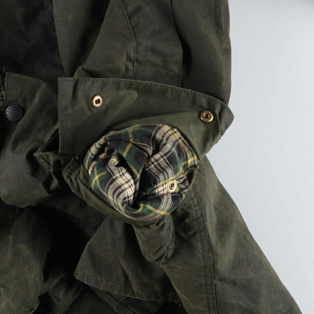 Barbour/バブアー BORDER ボーダー 旧3ワラント ワックスコットン オイルドジャケット