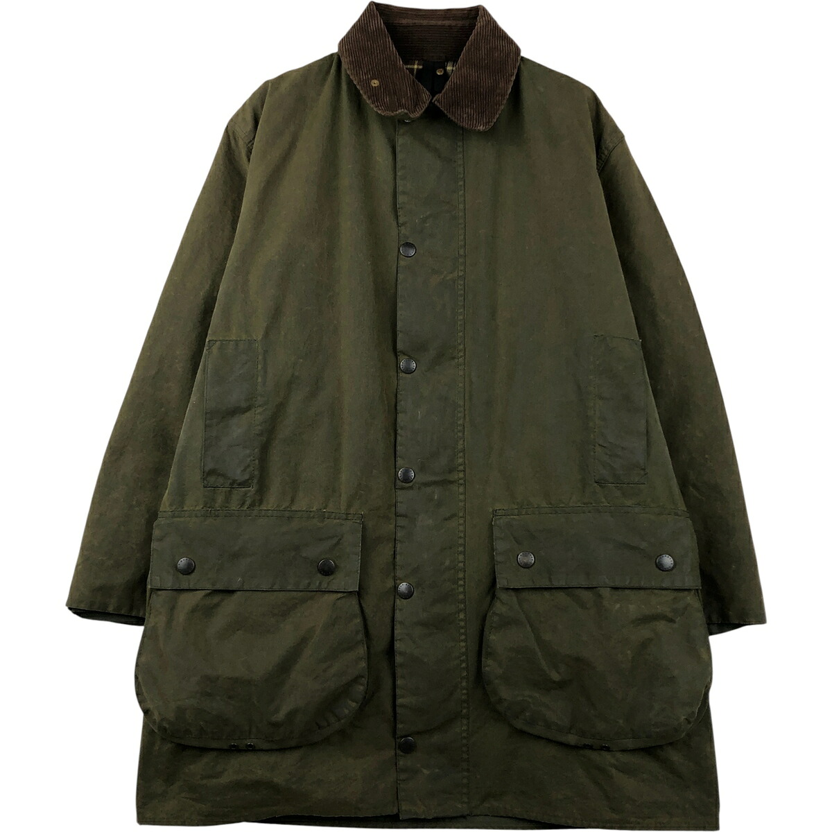 Barbour/バブアー BORDER ボーダー 旧3ワラント ワックスコットン オイルドジャケット