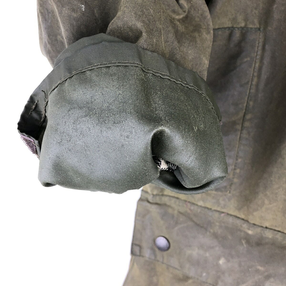Barbour/バブアー BORDER ボーダー 旧3ワラント ワックスコットン オイルドジャケット
