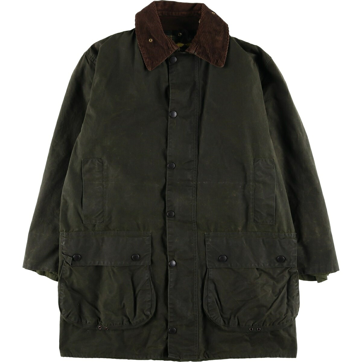 Barbour/バブアー BORDER ボーダー 旧3ワラント ワックスコットン オイルドジャケット