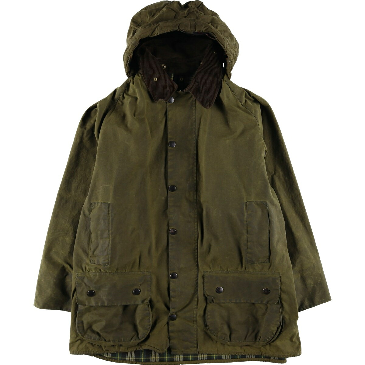 Barbour/バブアー BEAUFORT ビューフォート 旧3ワラント オイルド ハンティングジャケット