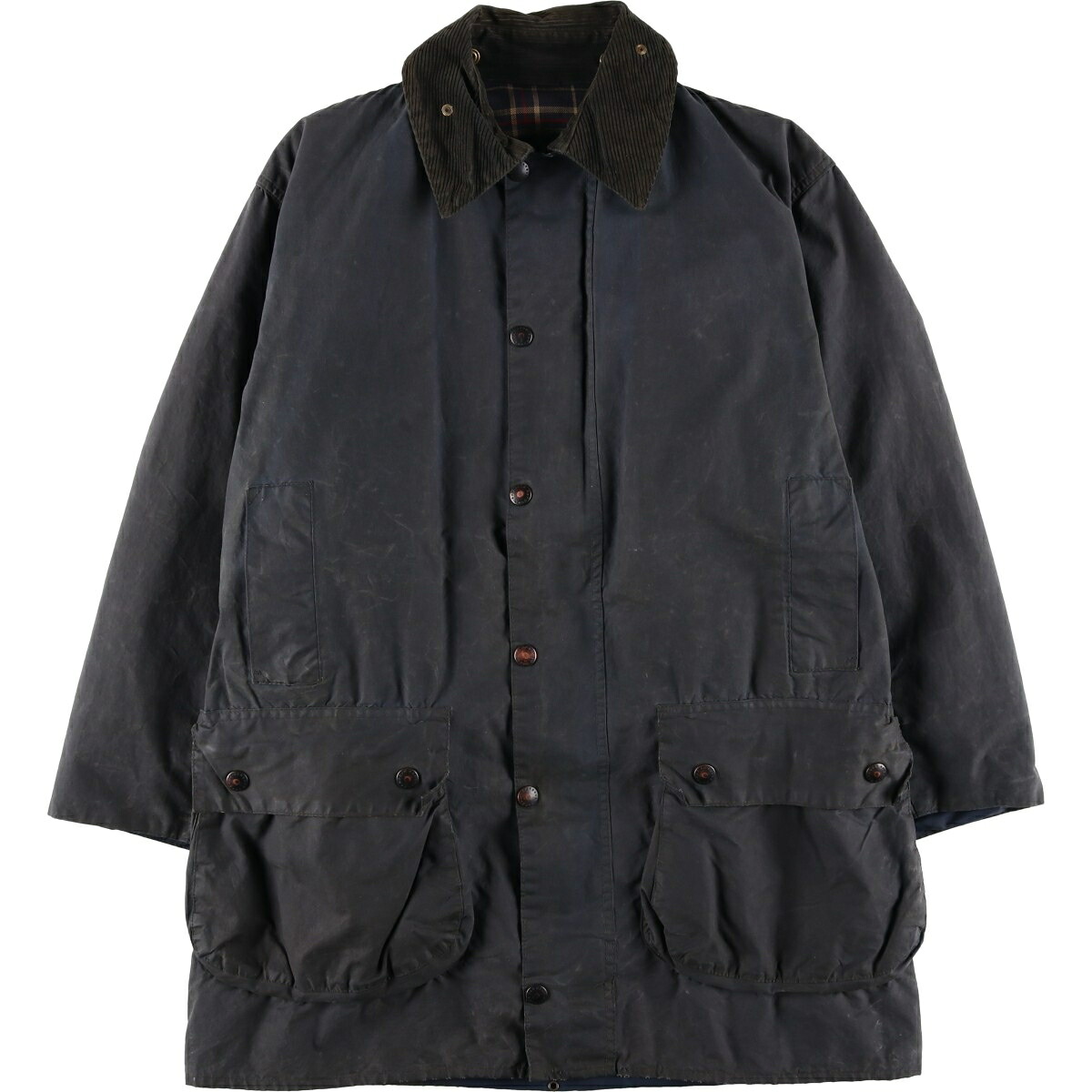 Barbour/バブアー BORDER ボーダー 旧3ワラント ワックスコットン オイルドジャケット