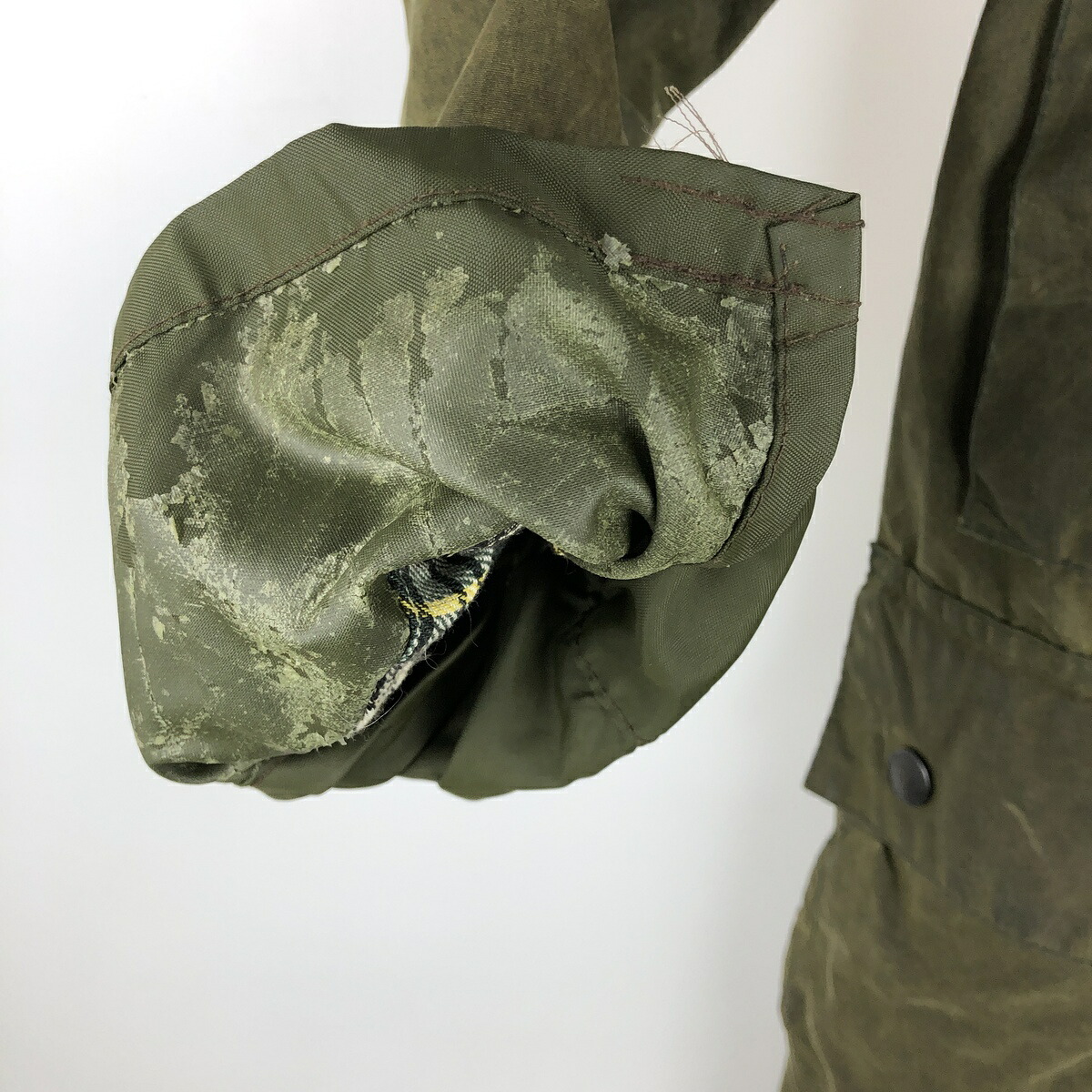Barbour/バブアー BORDER ボーダー 旧3ワラント ワックスコットン オイルドジャケット