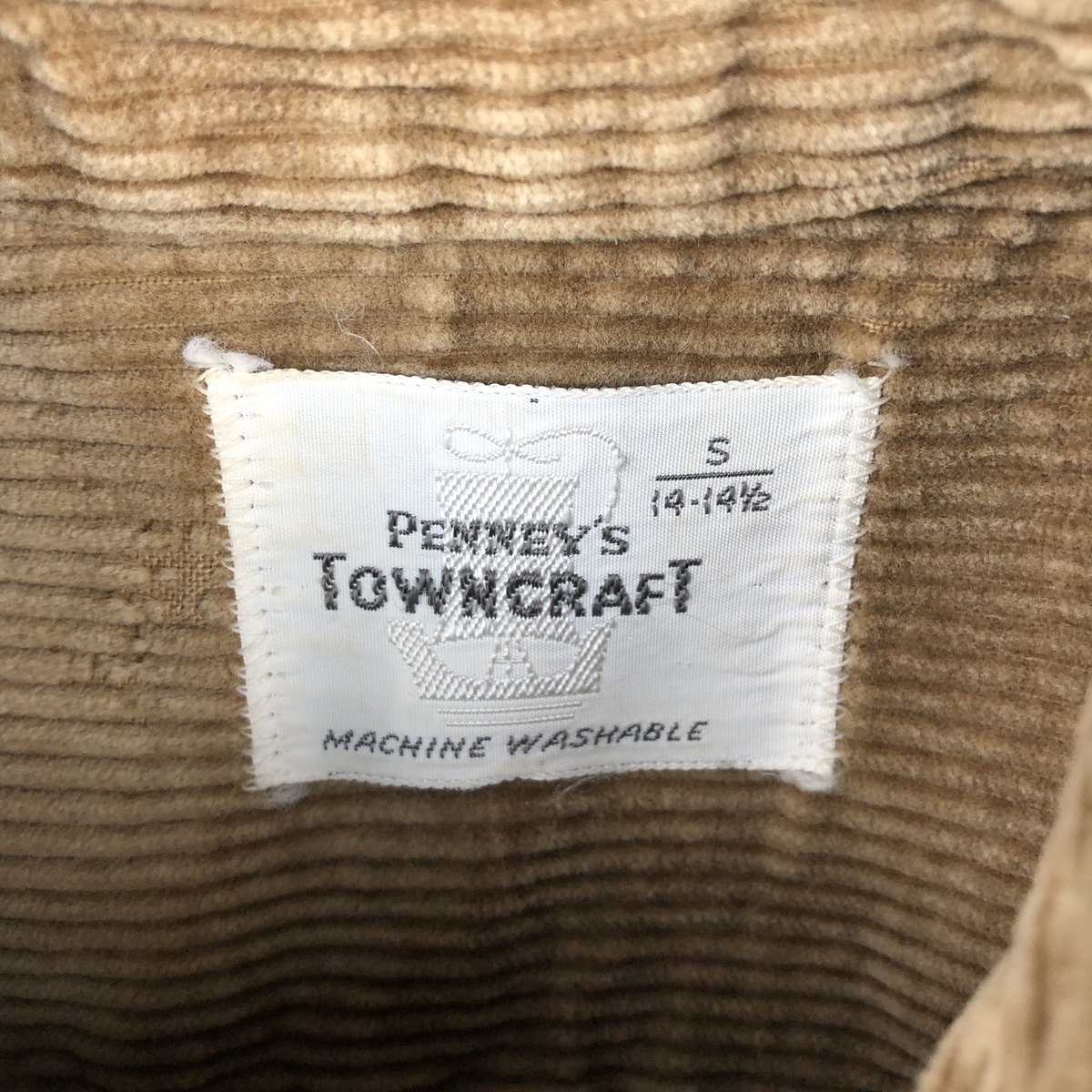 Penney's/ペニーズ TOWNCRAFT タウンクラフト 長袖 コーデュロイシャツ