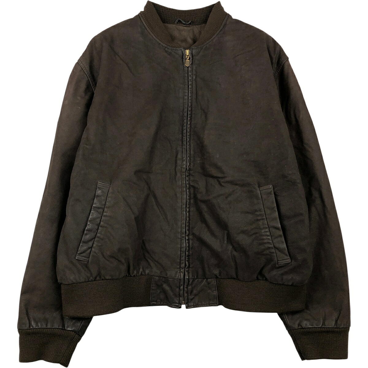 St.Michael/セントマイケル MARKS&SPENCER レザーブルゾン