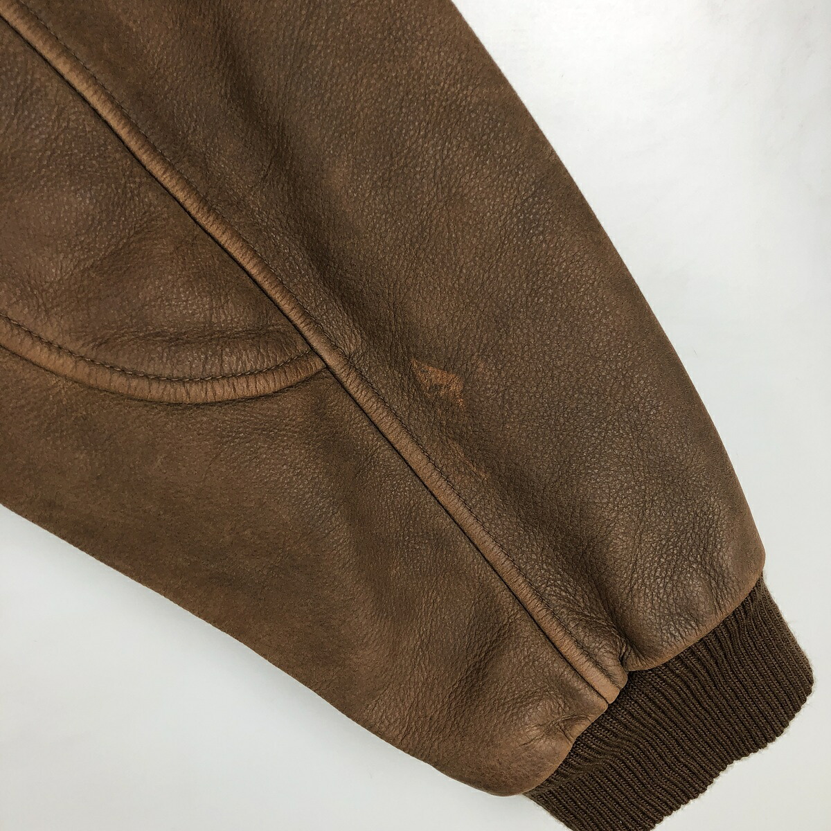 ROUNDTREE&YORKE レザーブルゾン