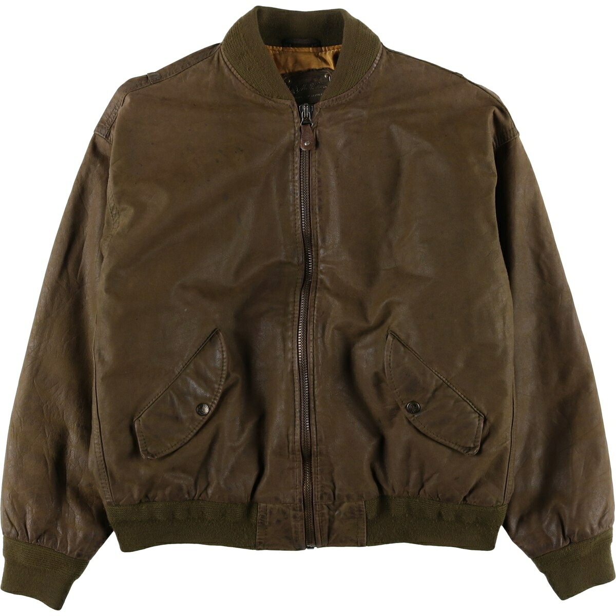 MAC WILLIAM レザーブルゾン