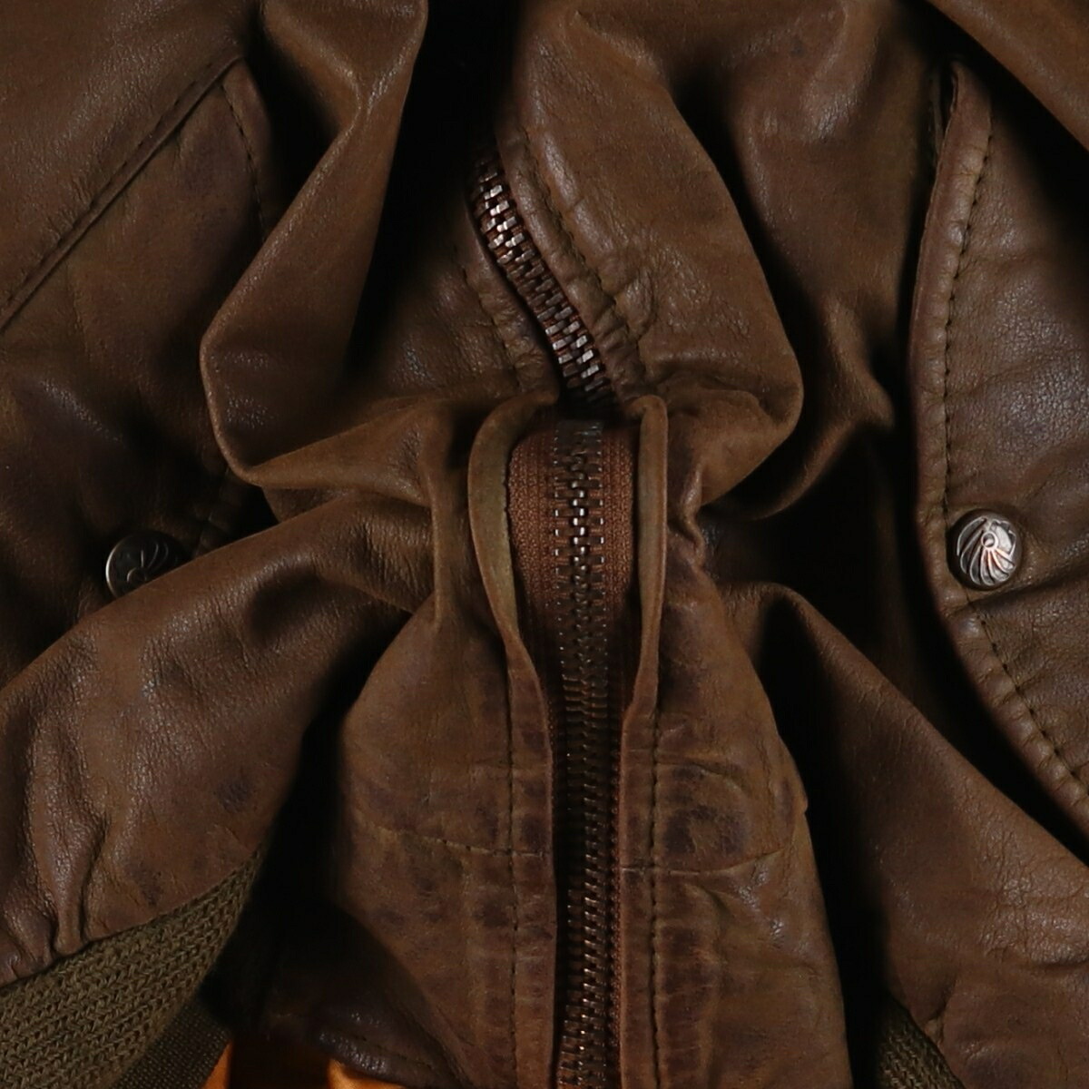 MAC WILLIAM レザーブルゾン