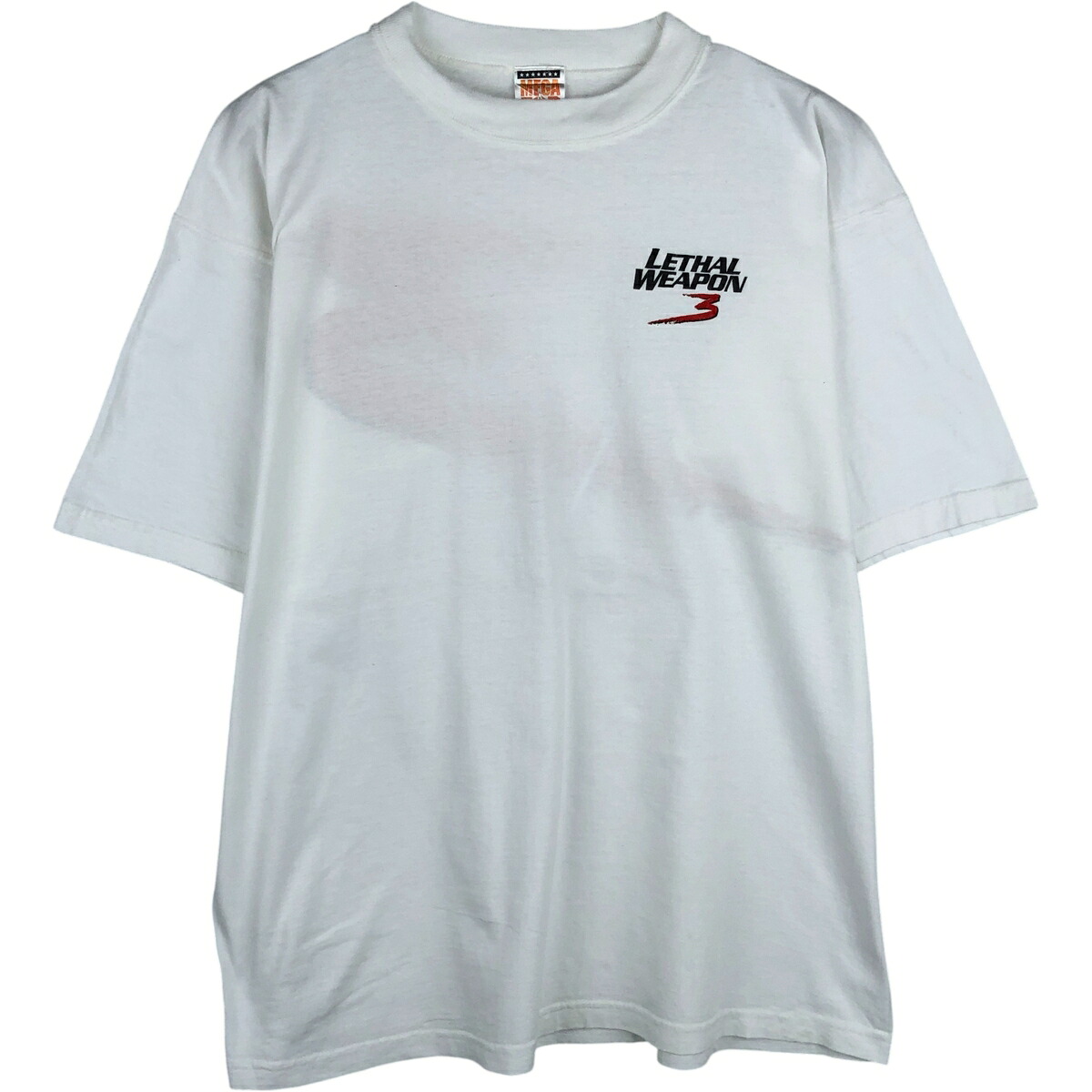 MEGA TOP LETHAL WEAPON 3 リサールウェポン3 映画 ムービーTシャツ