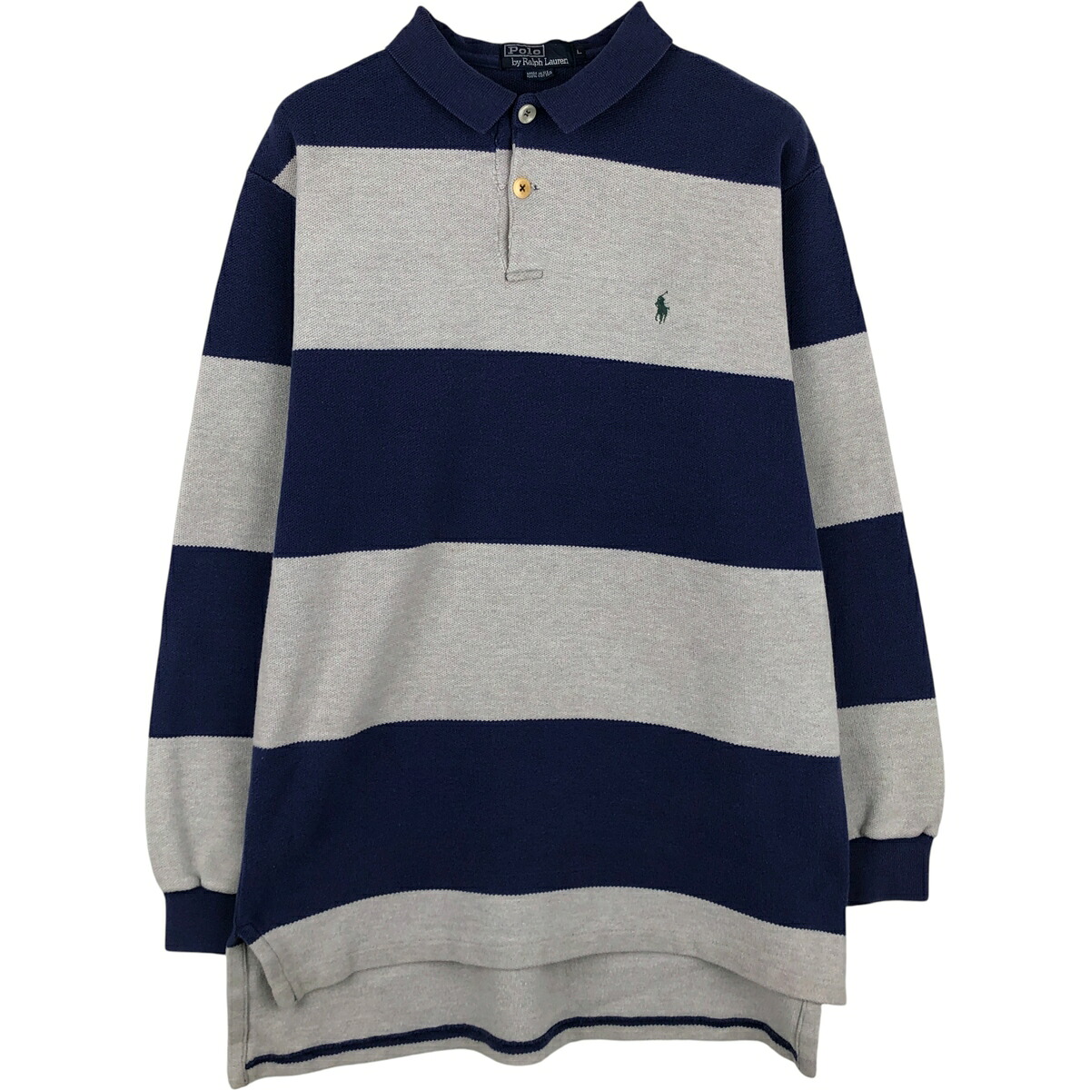 Ralph Lauren/ラルフローレン POLO by Ralph Lauren 長袖 ボーダー ポロシャツ