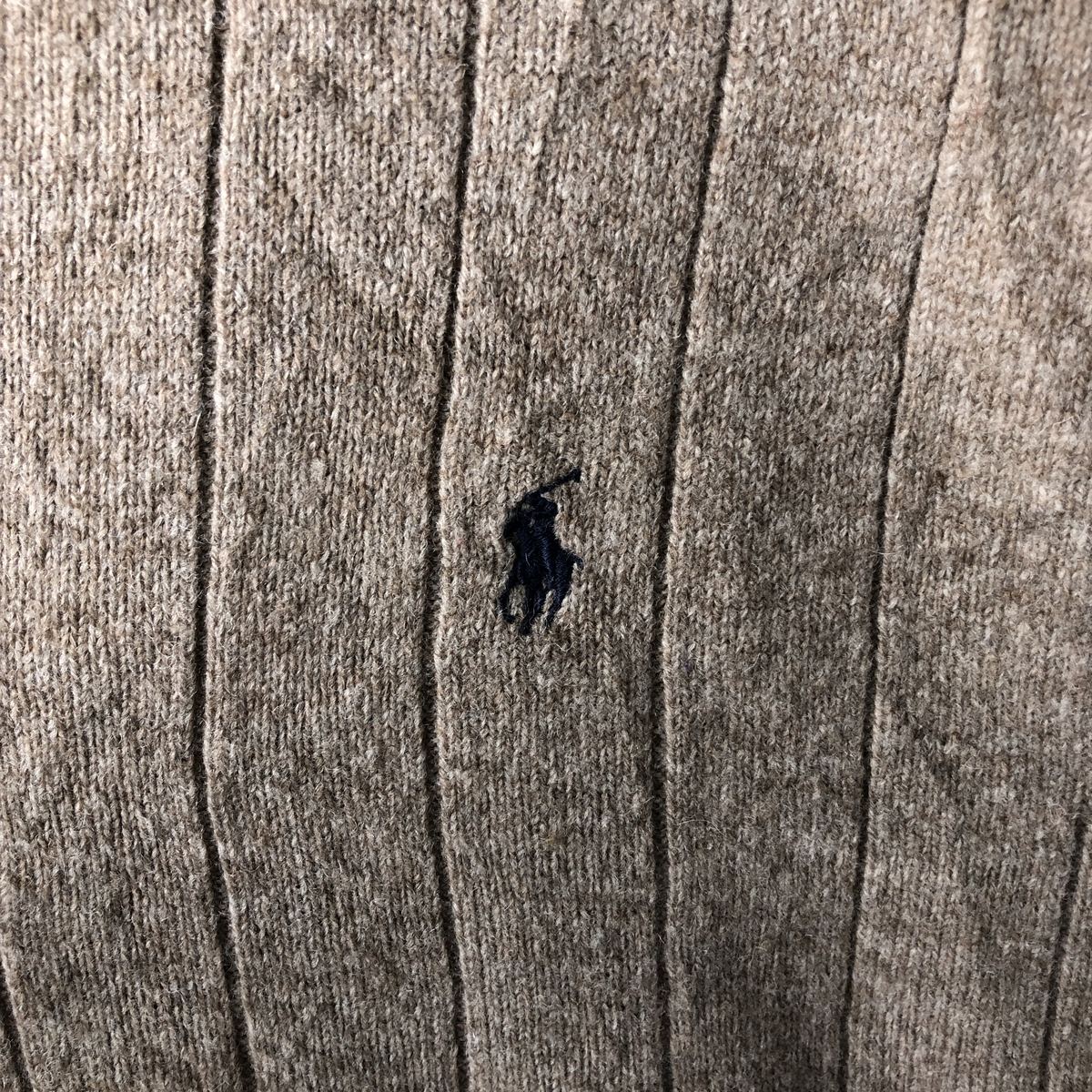 Ralph Lauren/ラルフローレン POLO by Ralph Lauren Vネック ウールニットベスト