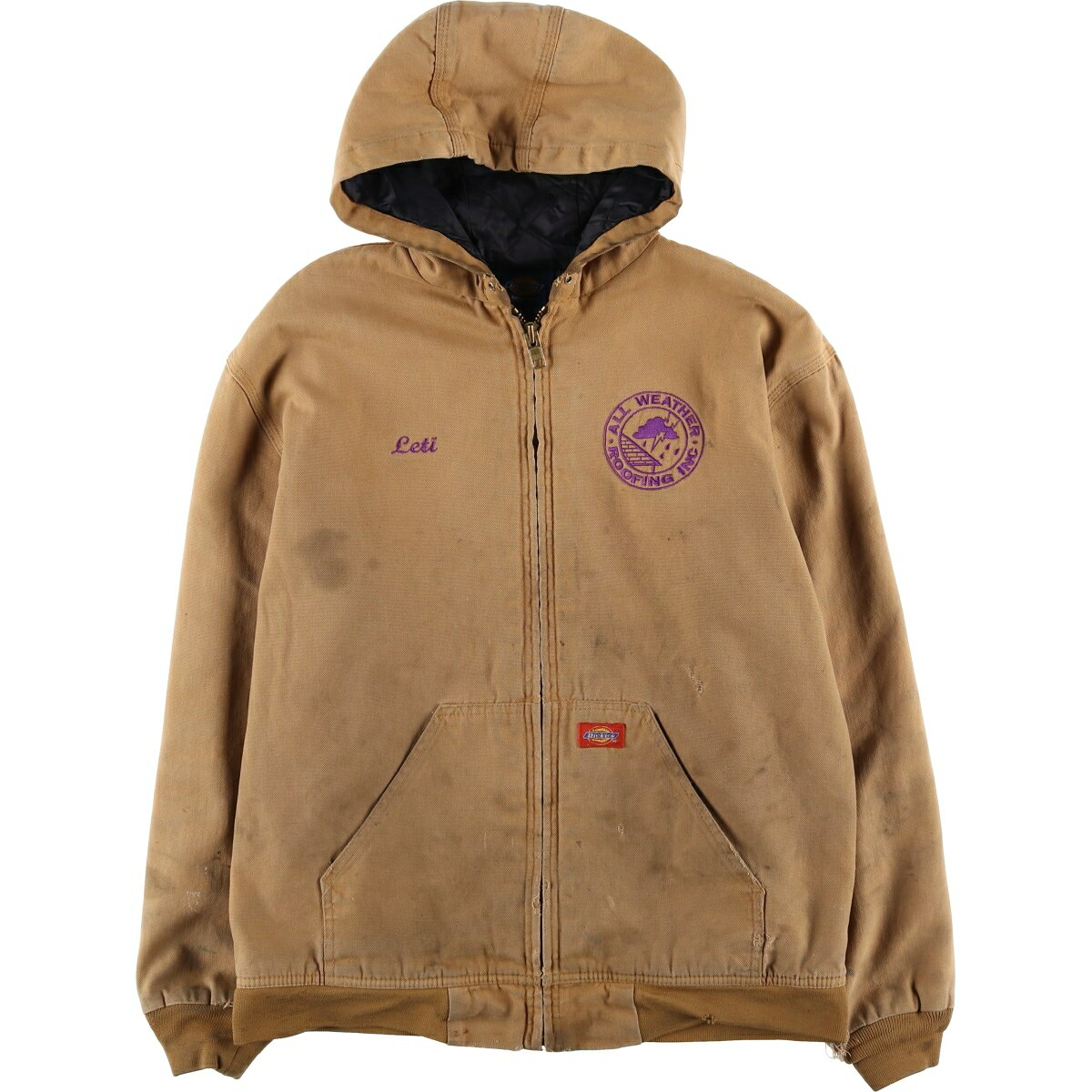 Dickies/ディッキーズ アクティブジャケットタイプ ダックフルジップパーカー