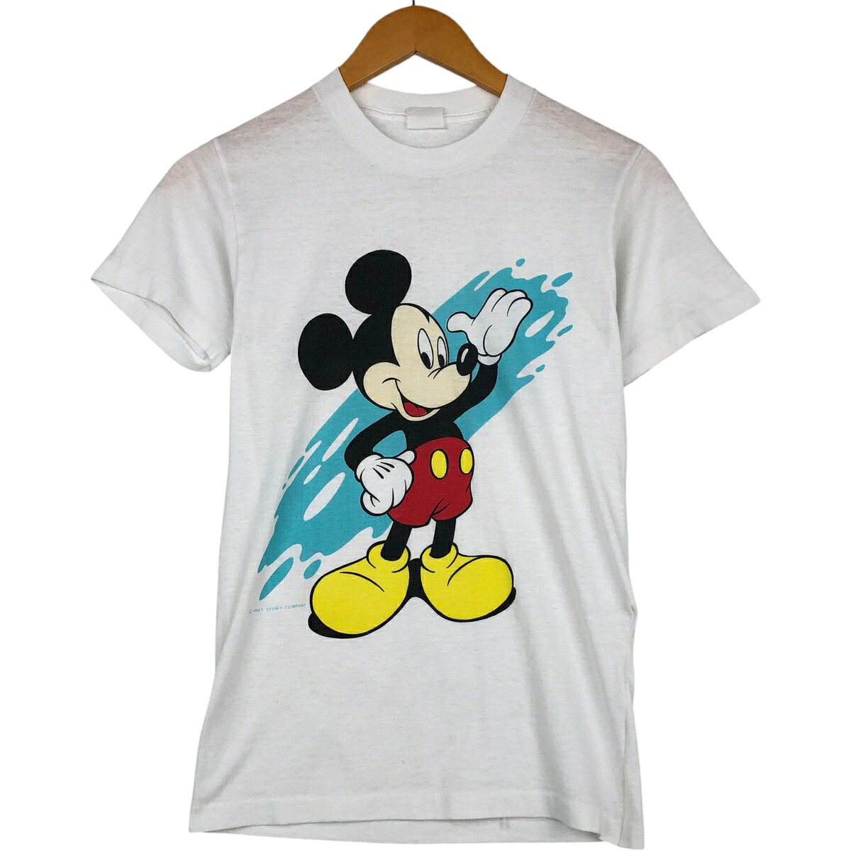 MICKEY MOUSE ミッキーマウス キャラクタープリントTシャツ