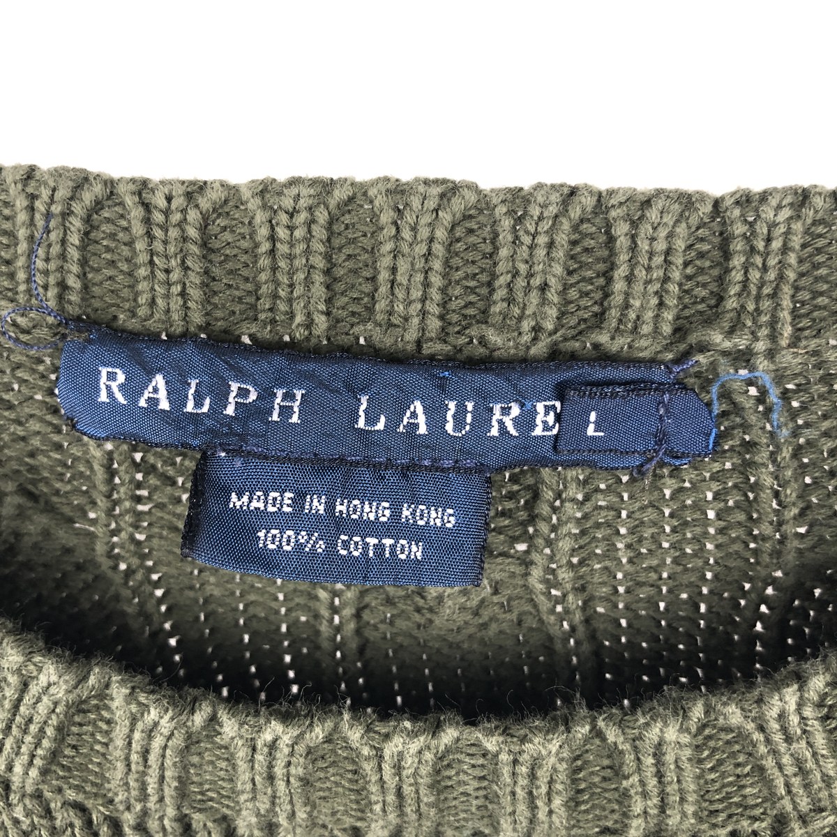 Ralph Lauren/ラルフローレン コットンニットセーター