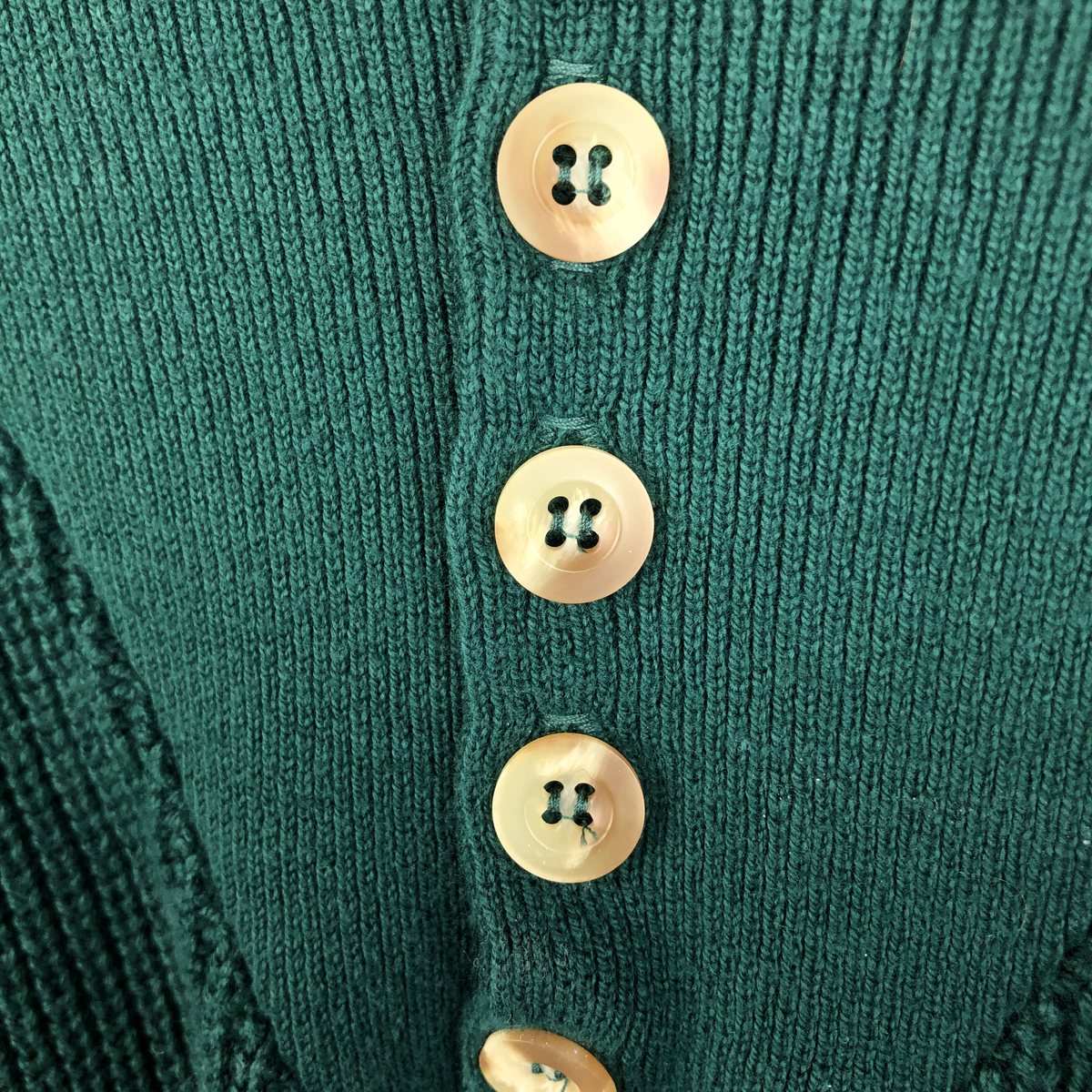 SEDGEFIELD コットンニットハーフボタンセーター