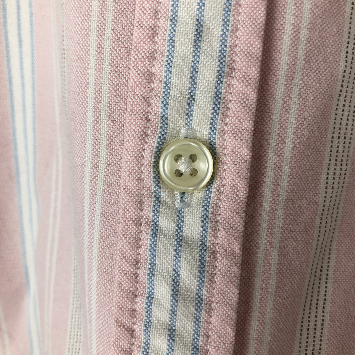 Ralph Lauren/ラルフローレン SLIM FIT スリムフィット 長袖 ボタンダウンストライプシャツ