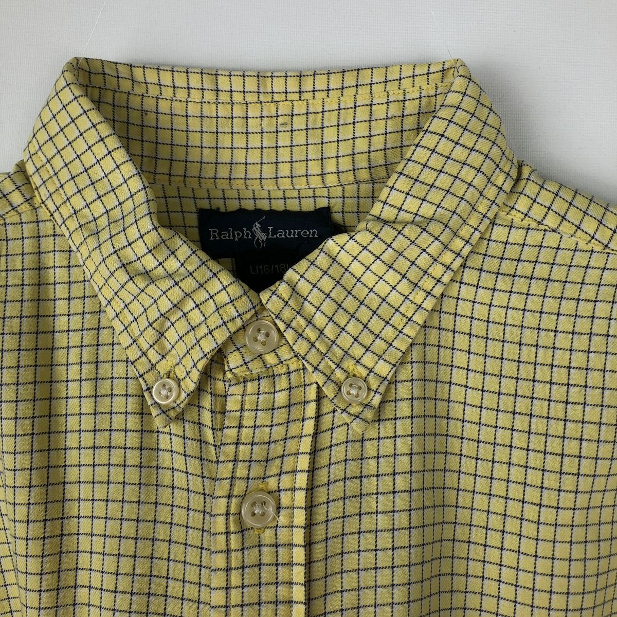 Ralph Lauren/ラルフローレン 長袖 ボタンダウンチェックシャツ