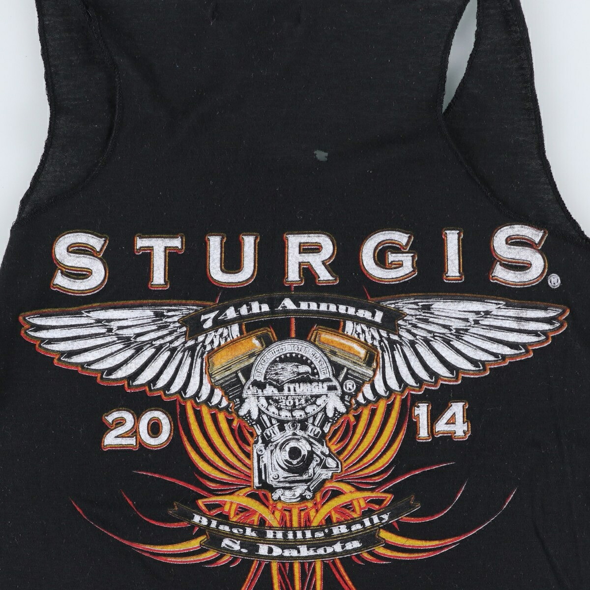 Glassy Sturgis Motorcycle Rally 2014  第74回スタージス モーターサイクル ラリー タンクトップ