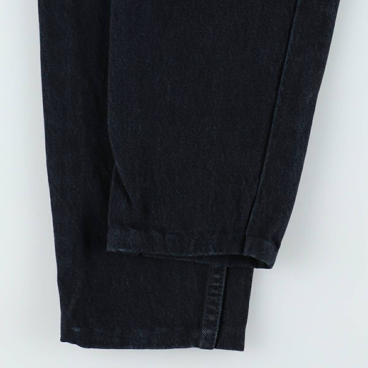 Levi's/リーバイス SILVER TAB シルバータブ GUYS FIT ブラックデニム テーパードデニムパンツ