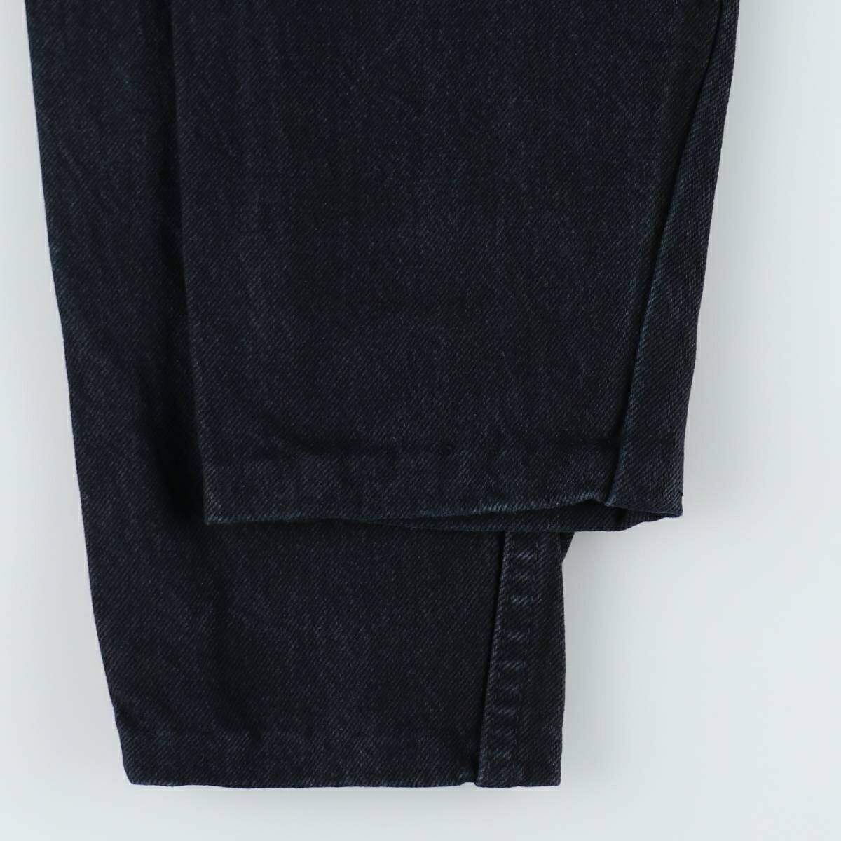 Levi's/リーバイス SILVER TAB シルバータブ GUYS FIT ブラックデニム テーパードデニムパンツ