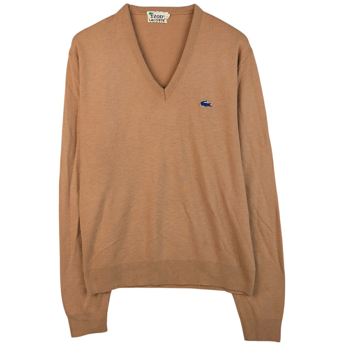 LACOSTE/ラコステ IZOD Vネック アクリルニットセーター