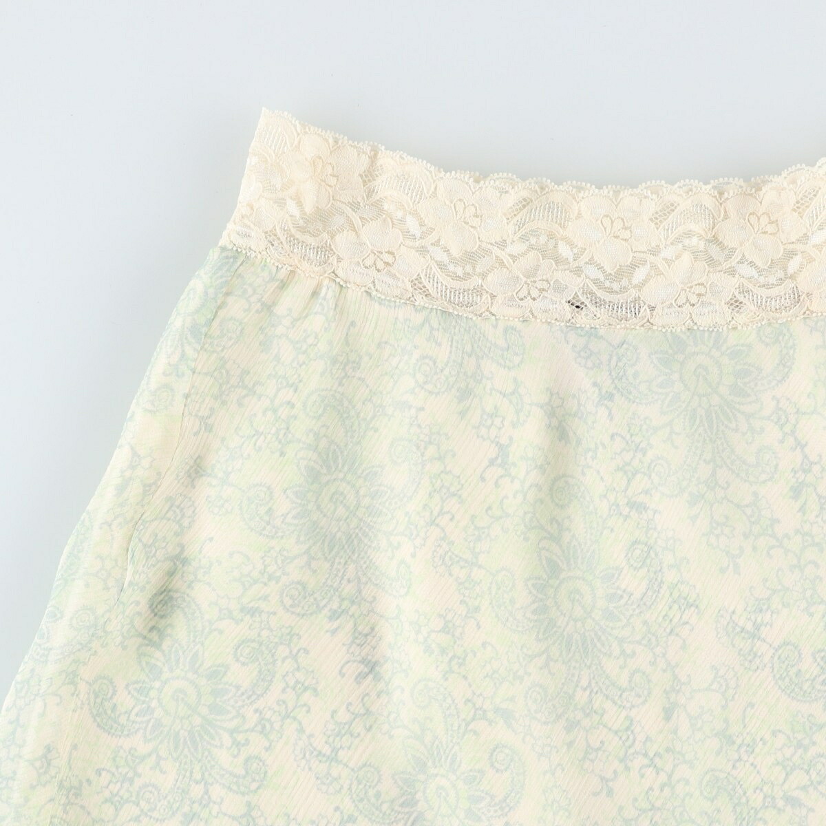 EXPRESS シルク フレア ミニスカート