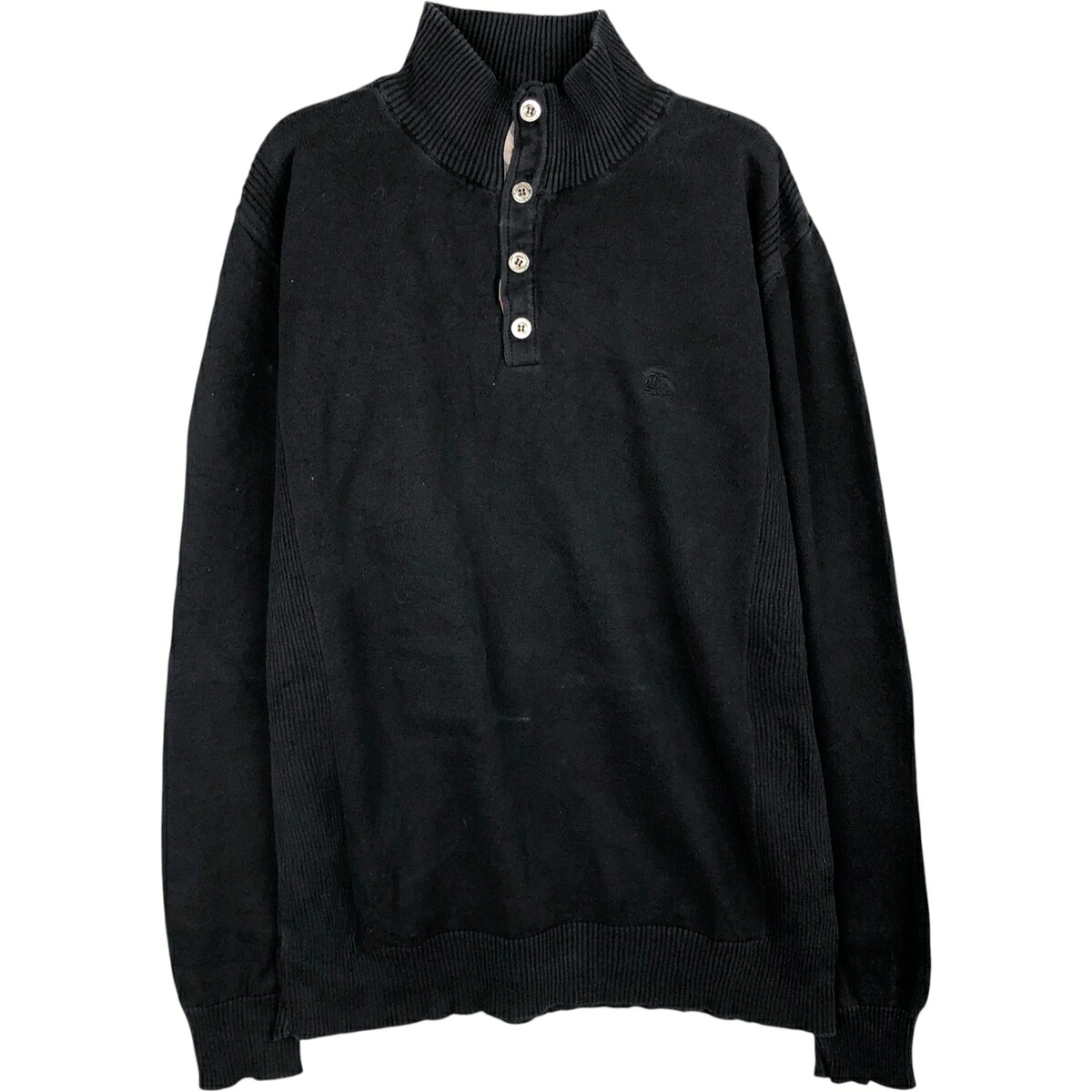 Burberry's/バーバリー BURBERRY LONDON コットンニットハーフボタンセーター