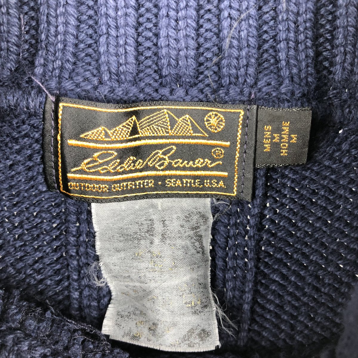 Eddie Bauer/エディーバウアー 黒タグ コットンニットセーター