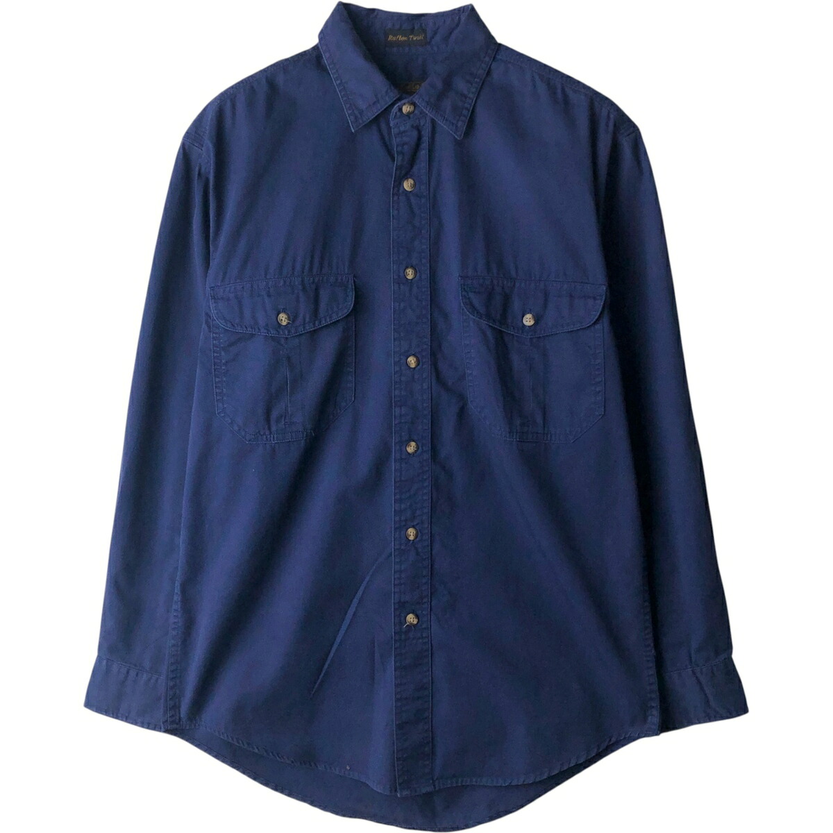 Eddie Bauer/エディーバウアー Rufton Twill 長袖 コットンシャツ