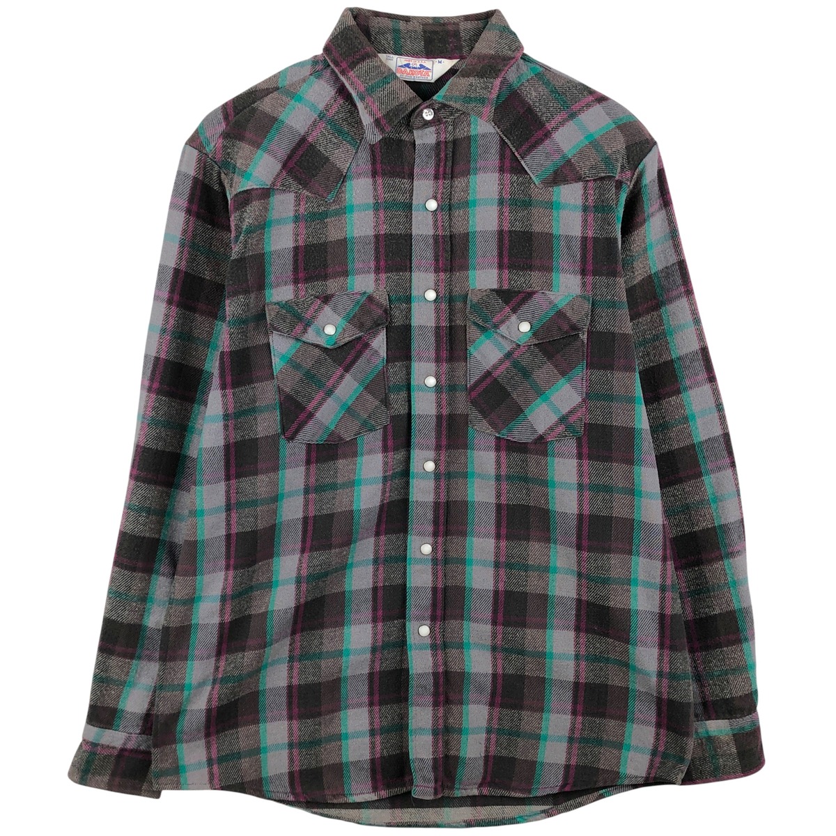 DAKOTA/ダコタ 長袖 ウエスタンヘビーネルチェックシャツ