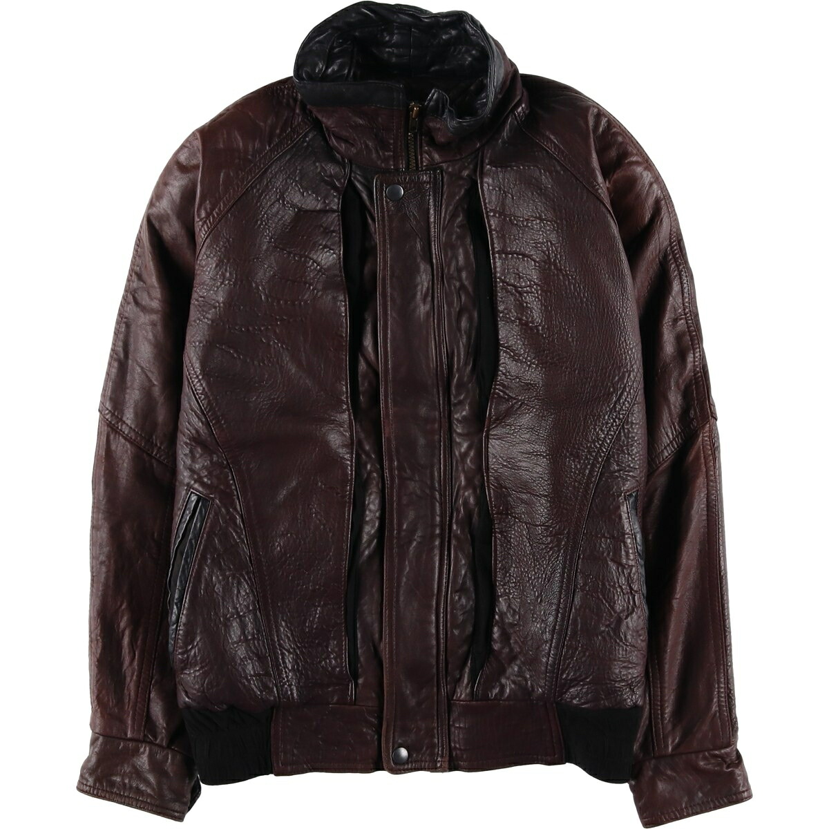 Sharp Fashions レザーブルゾンタイプ