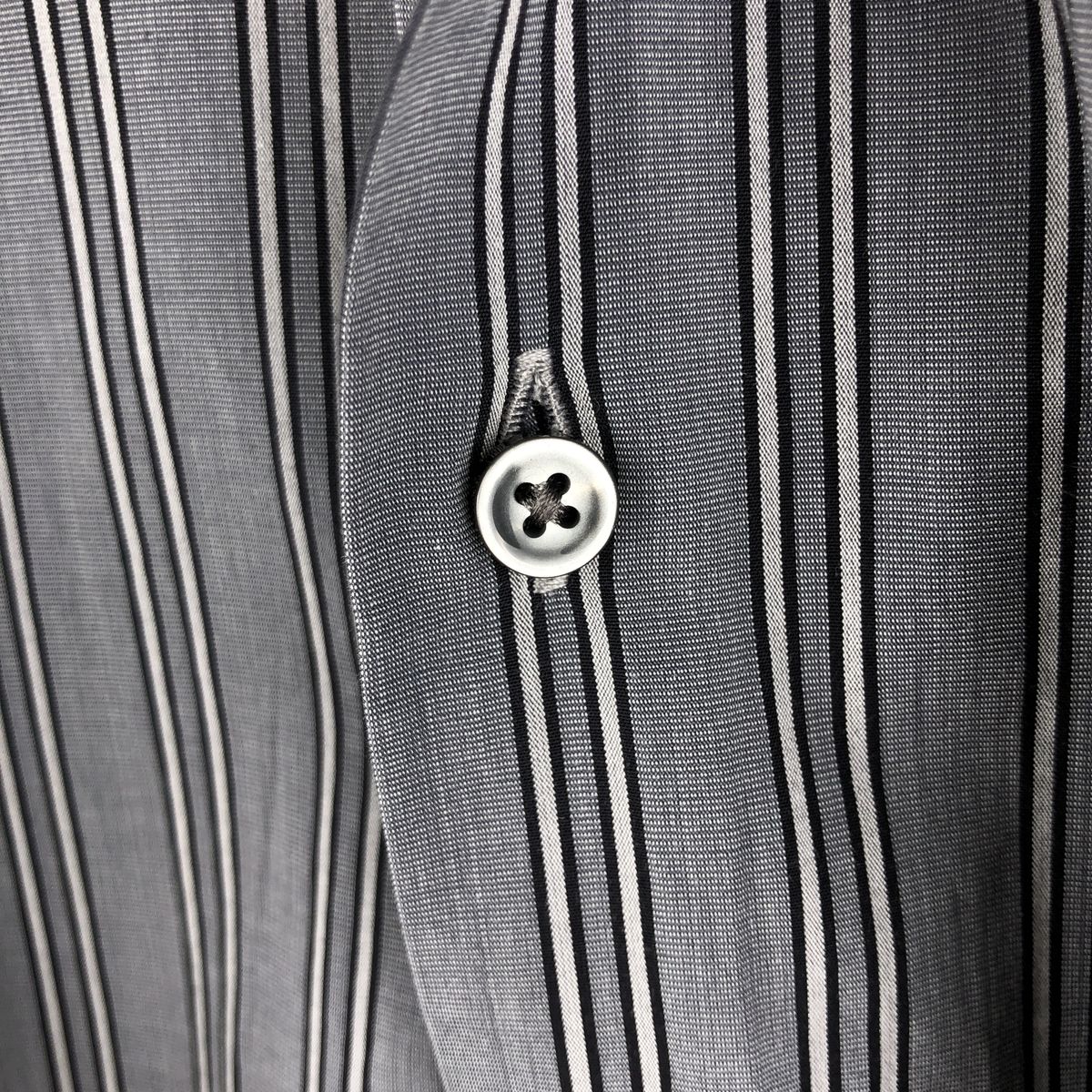 HUGO BOSS/ヒューゴボス 長袖 コットンストライプシャツ