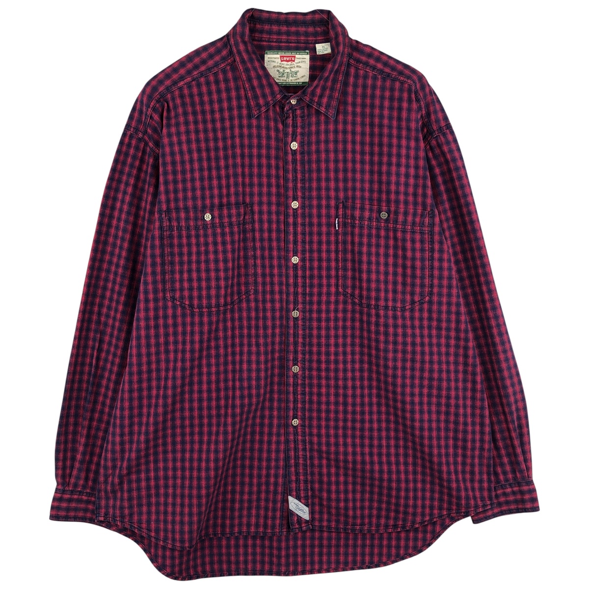 Levi's/リーバイス 長袖 コットンチェックシャツ