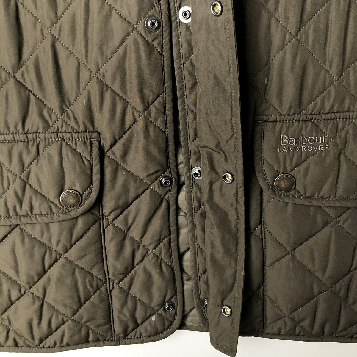 Barbour/バブアー LAND ROVER ランドローバー キルティングベスト