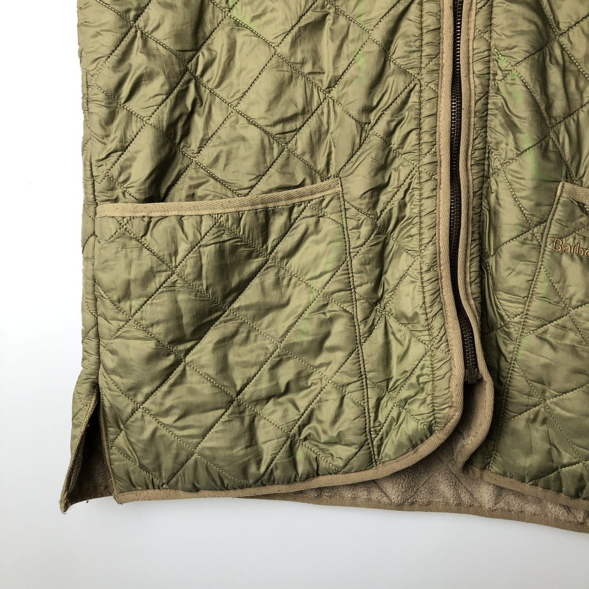Barbour/バブアー D229 POLARQUILT WAISTCOAT ZIP IN LINER キルティングベスト