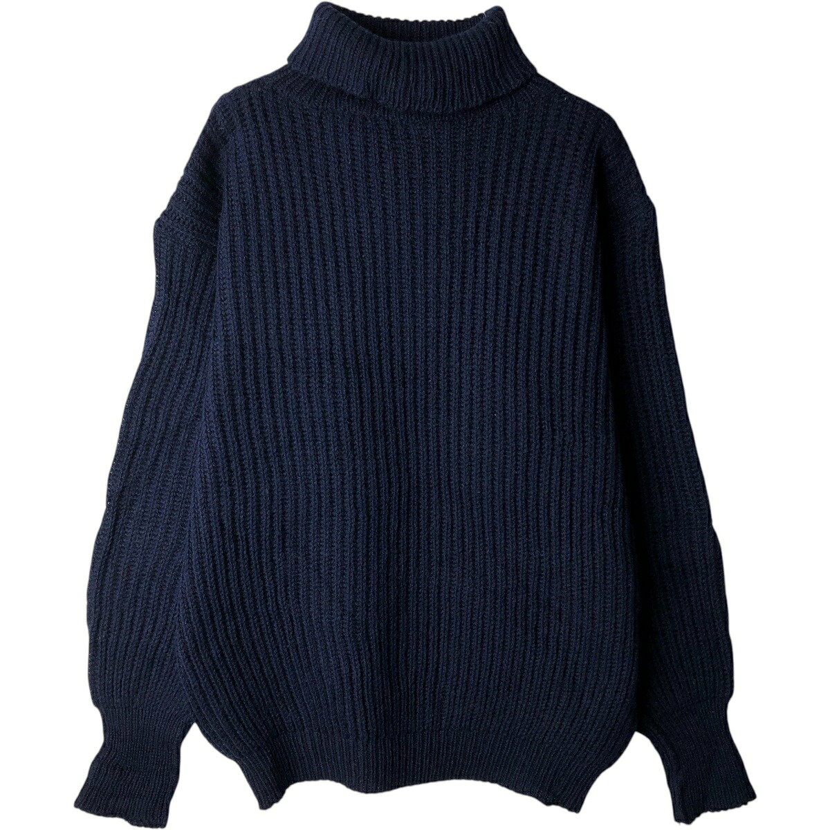 Quaker Marine Supply CO., INC タートルネック ウールニットセーター