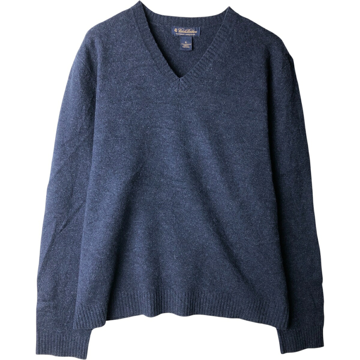 Brooks Brothers/ブルックスブラザーズ Vネック ラムウールニットセーター