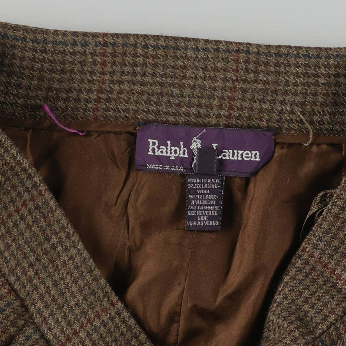 Ralph Lauren/ラルフローレン ウール ハーフ丈 タイトスカート