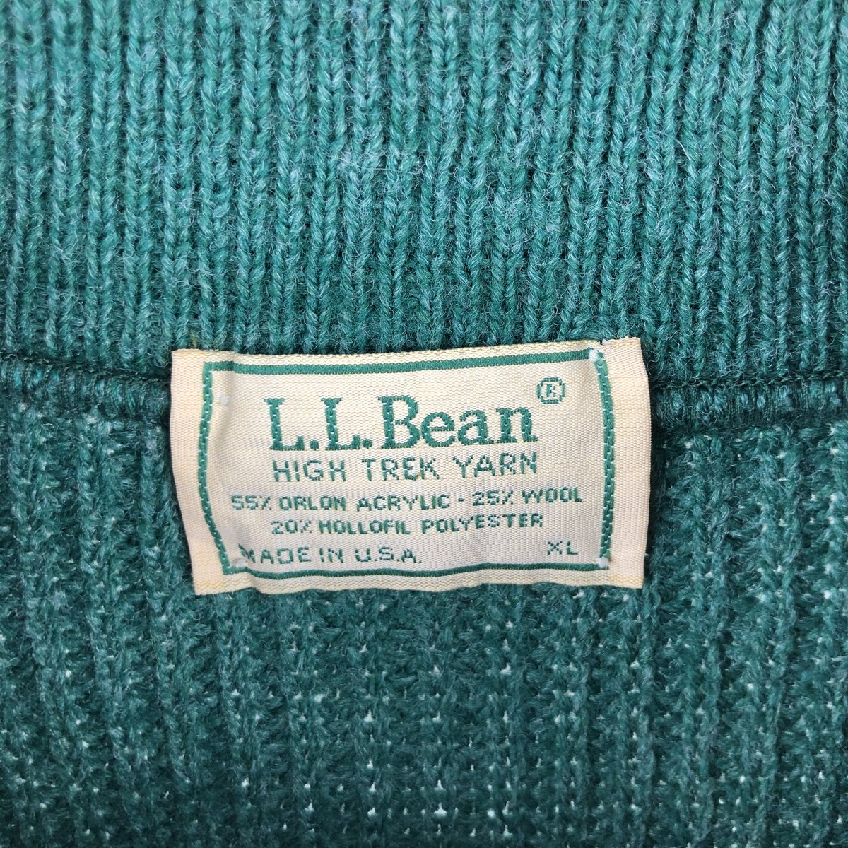 L.L.Bean/エルエルビーン HIGH TREK YARN アクリルニットセーター