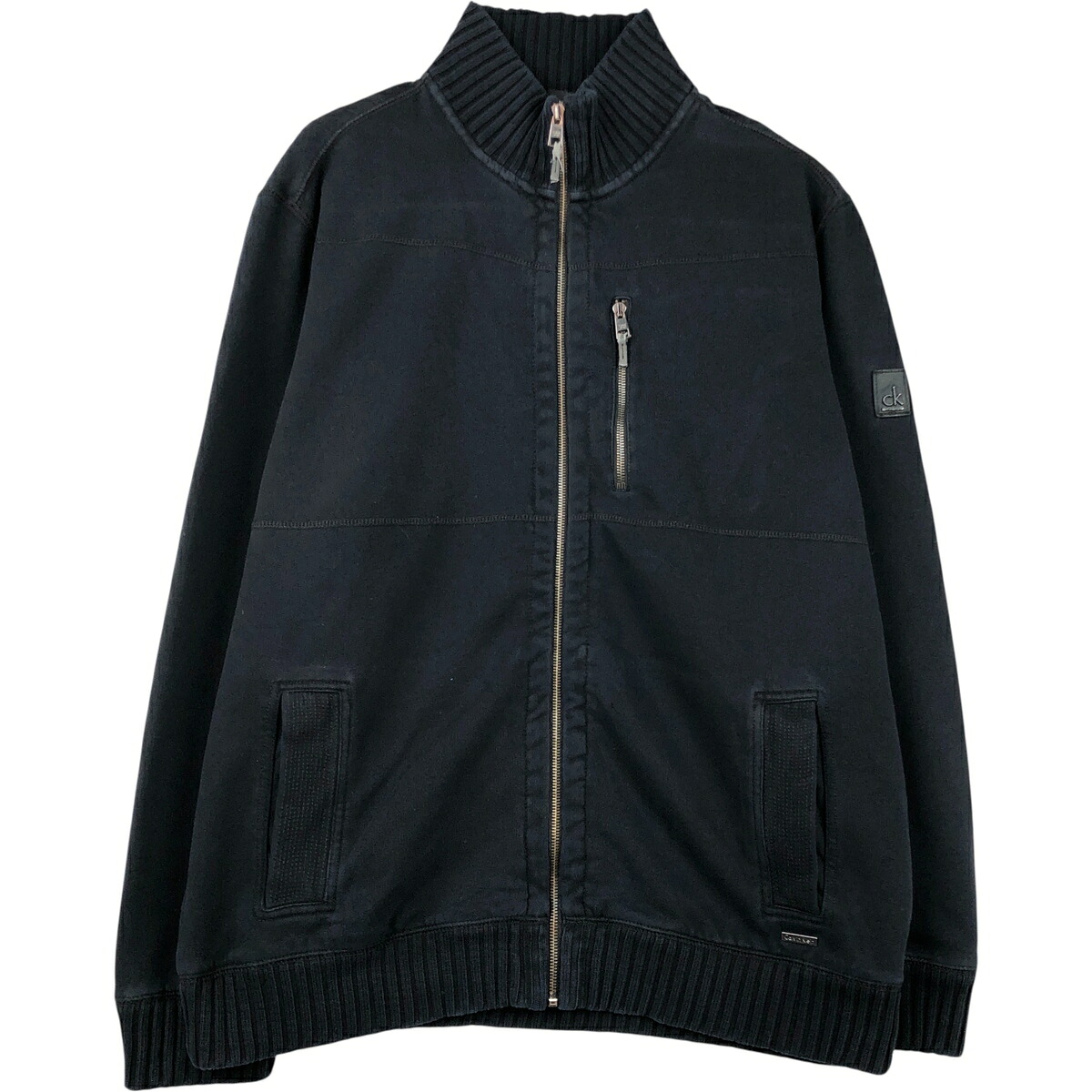 Calvin klein/カルバンクライン フルジップスウェットシャツ トレーナー