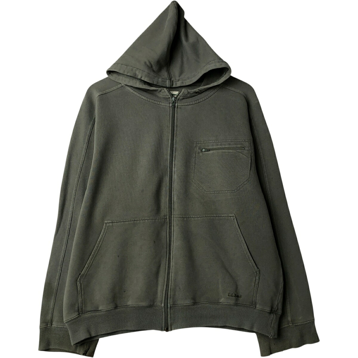 L.L.Bean/エルエルビーン フルジップスウェットシャツ トレーナー