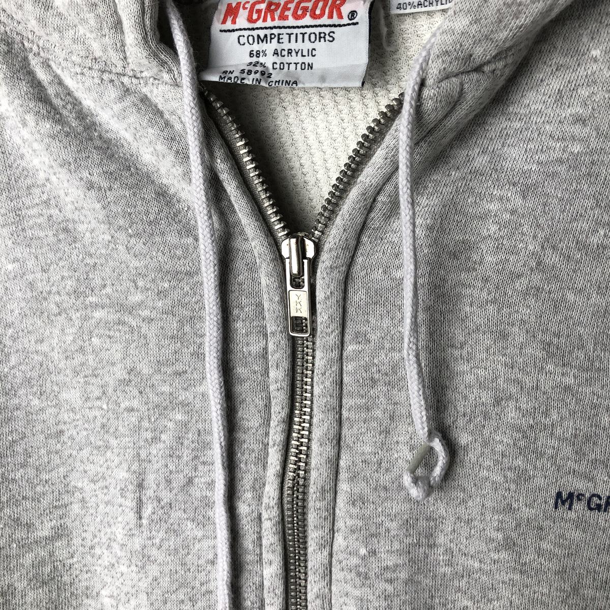 McGREGOR/マックレガー COMPETITORS コンペティターズ スウェットフルジップパーカー