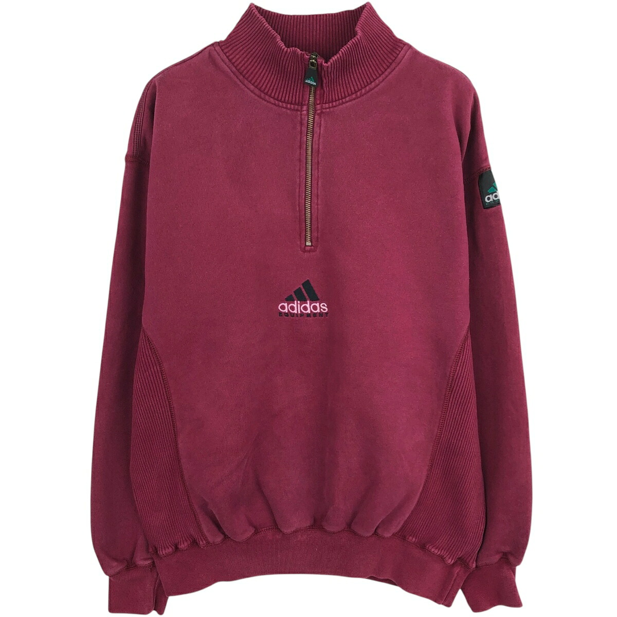 adidas/アディダス EQUIPMENT エキップメント ハーフジップスウェットシャツ トレーナー