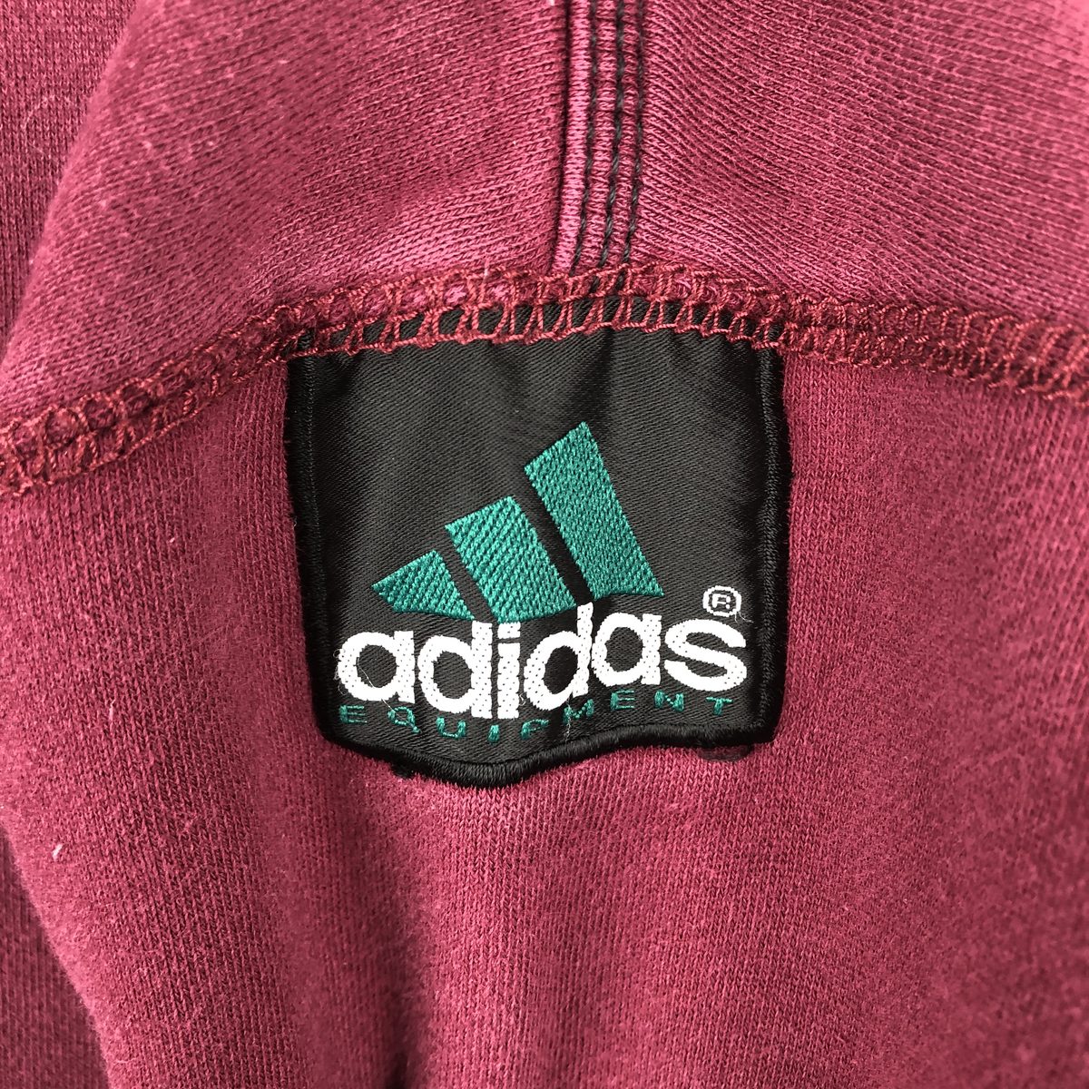 adidas/アディダス EQUIPMENT エキップメント ハーフジップスウェットシャツ トレーナー