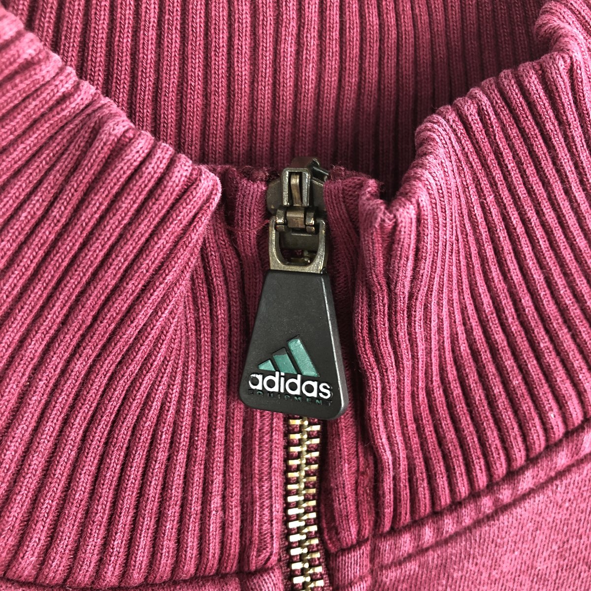 adidas/アディダス EQUIPMENT エキップメント ハーフジップスウェットシャツ トレーナー